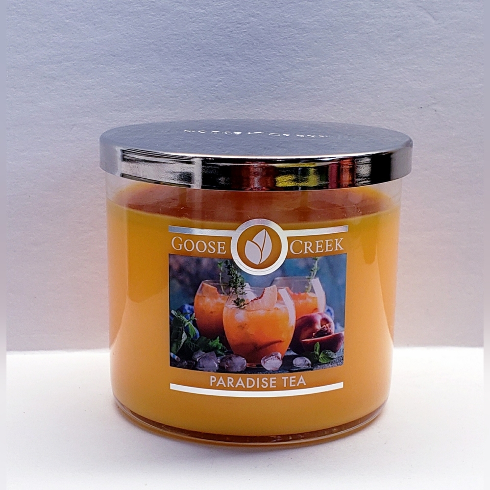 Goose Creek PARADISE TEA Large 3-Wick Candle, 14.5 oz